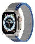 Каишка Next One - Athletic Loop, Apple Watch, 45/49 mm, сребриста - 1t