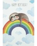 Картичка за рожден ден - Енот - 1t