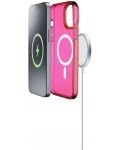 Калъф Cellularline - Gloss Mag, iPhone 14 Plus, розов - 2t