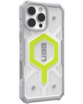 Калъф UAG - Pathfinder Clear MagSafe, iPhone 16 Pro Max, Active Neon - 3t