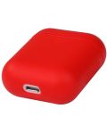 Калъф за слушалки Next One - Silicone, AirPods, червен - 3t