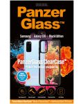 Калъф PanzerGlass - ClearCase, Galaxy S20, прозрачен/черен - 2t
