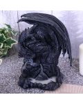 Кадилница Nemesis Now Adult: Dragons - Black Dragon Backflow, 19 cm - 6t