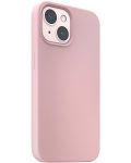 Калъф Next One - Silicon MagSafe, iPhone 13, розов - 3t