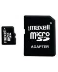 Карта памет Maxell - 128GB, microSDXC, Class10 + aдаптер - 1t