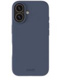 Калъф Holdit - Silicone, iPhone 16, Pacific Blue - 1t