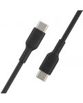 Кабел Belkin - CAB003bt2MBK, USB-C/USB-C, 2 m, черен - 3t