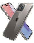 Калъф Spigen - Ultra Hybrid, iPhone 14 Pro Max, Crystal Clear - 4t