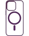 Калъф Techsuit - MagSafe Pro, iPhone 13 Pro, лилав - 2t