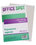 Карирана хартия Office Spot - 250 листа - 2t