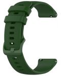 Каишка Techsuit - W006, Galaxy Watch/Huawei Watch, 20 mm, зелена - 1t