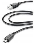 Кабел Cellularline - 2235, USB-A/Micro USB, 2 m, черен - 1t