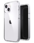 Калъф Speck - Presidio Perfect Clear, iPhone 13 mini/12 mini, прозрачен - 2t