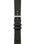 Каишка Withings - Leather, Silver buckle, 18mm, черна - 1t