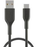 Кабел Belkin - Playa, USB-A/USB-C, 1 m, черен - 1t