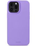 Калъф Holdit - Silicone, iPhone 13 Pro Max, Violet - 1t