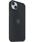 Калъф Next One - Black Mist Shield MagSafe, iPhone 14, черен - 3t