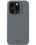 Калъф Holdit - Silicone, iPhone 13 Pro Max, Space Gray - 1t