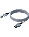 Кабел Konix - Mythics Premium Magnetic Cable 3 m, бял (Xbox Series X/S) - 3t