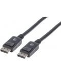 Кабел Manhattan - DisplayPort/DisplayPort, 2m, черен - 2t