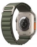 Каишка Apple - Alpine Loop L, Apple Watch, 49 mm, зелена - 3t