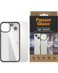 Калъф PanzerGlass - ClearCase, iPhone 14, черен - 1t