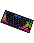 Капачки за механична клавиатура Keychron - Rainbow, 96 броя, US - 2t