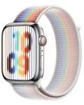 Каишка Apple - Pride Edition Sport Loop, Apple Watch, 45 mm, многоцветна - 1t
