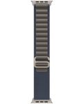 Каишка Apple - Alpine Loop S, Apple Watch, 49 mm, синя - 4t