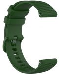 Каишка Techsuit - W006, Galaxy Watch/Huawei Watch, 20 mm, зелена - 2t