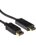 Кабел ACT - AK3991, DisplayPort/HDMI, 3 m, черен - 1t