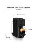 Кафемашина с капсули Nespresso - Vertuo Next, GCV1-EUMBNE-S, 1 l, черна - 5t