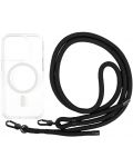 Калъф Mobile Origin - Lanyard, iPhone 14 Pro, MagSafe, Clear - 1t