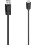 Кабел Hama - 78419, USB-A/Micro USB, 1.5 m, черен - 1t