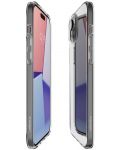 Калъф Spigen - Crystal Flex, iPhone 15, Crystal Clear - 2t