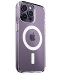 Калъф Next One - Clear Shield MagSafe, iPhone 15 Pro, прозрачен - 1t