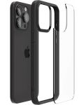 Калъф Spigen - Ultra Hybrid, iPhone 15 Pro, Matte Black - 3t