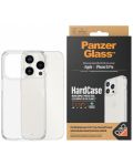 Калъф PanzerGlass - HardCase D3O, iPhone 15 Pro, прозрачен - 1t