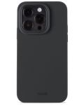 Калъф Holdit - Silicone, iPhone 15 Pro, черен - 1t