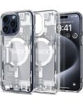 Калъф Spigen - Ultra Hybrid MagSafe, iPhone 15 Pro, бял - 1t
