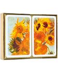 Карти за игра Piatnik - Van Gogh - Sunflowers (2 тестета) - 2t
