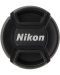 Капачка за обектив Nikon - LC-52, 52 mm, черна - 1t