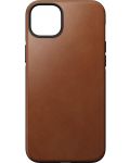 Калъф Nomad - Modern Leather MagSafe, iPhone 14 Plus, English Tan - 1t