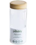 Канистер с херметическо затваряне Pebbly - 850 ml, 8.5 х 21 cm - 1t