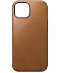 Калъф Nomad - Modern Leather, iPhone 15, English Tan - 1t