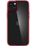 Калъф Spigen - Ultra Hybrid, iPhone 15, Red Crystal - 1t