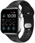 Каишка Nomad - Sport Slim S/M, Apple Watch 1-8/SE, черна - 1t