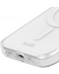 Калъф Holdit - MagSafe Case, iPhone 15 Pro, бял/прозрачен - 3t