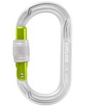 Карабинер Edelrid - Oval Power 2500 Screw II, сив - 1t