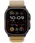 Каишка Apple - Alpine Loop S Black Titanium, Apple Watch, 49 mm, Tan - 3t